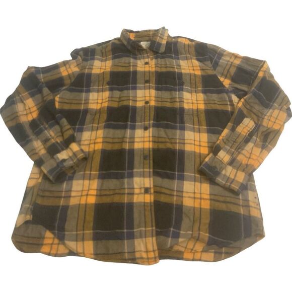 Vintage J-Crew Thick Knit Flannel - Picture 1 of 5